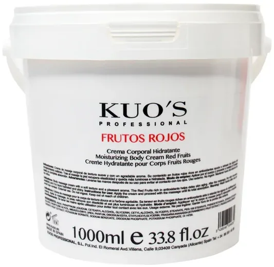 Crème de Massage Fruits Rouges Fruits Rouges — KUO'S Professional
